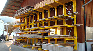 cantilever racking systems for carpentries and joineries