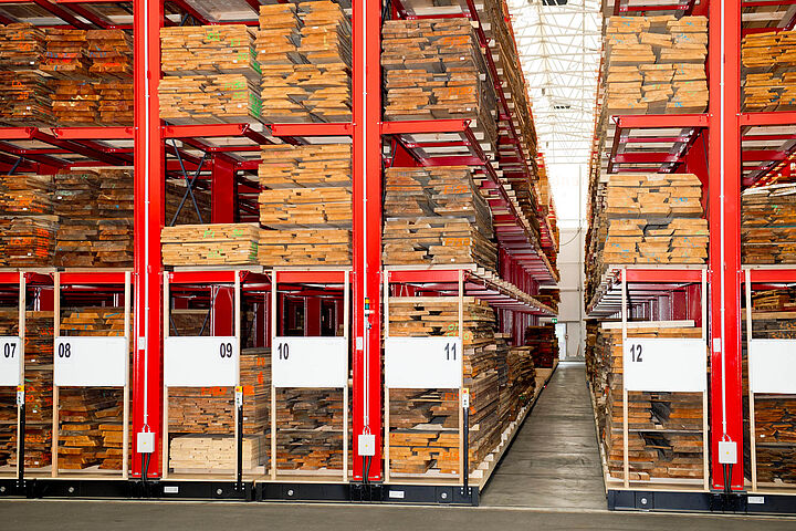 mobile cantilever racking
