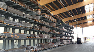 cantilever racking galvanized