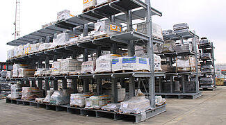 cantilever racking galvanized