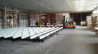 mobile cantilever racking