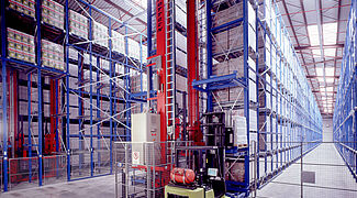 drive-in racking system