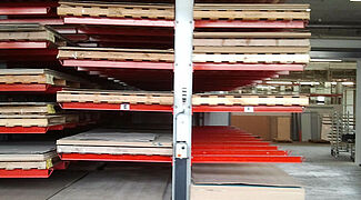 mobile cantilever racking