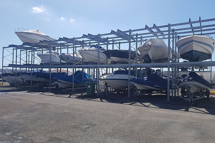 pallet racking for boat storage