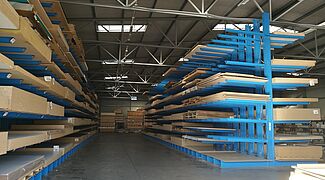 cantilever racking for chipboards