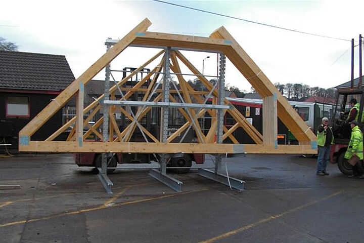 cantilever racking system, galvanized