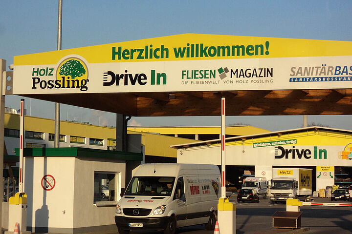 warehouse for timber storage