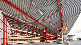 cantilever racking warehouse