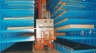 cantilever racking systems for timber storage