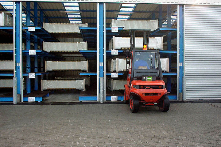 drive-in racking system