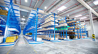 cantilever racking in the timber trade