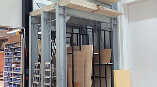 Chipboard racking