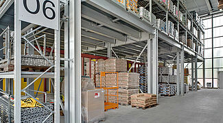 Mezzanine floor building material