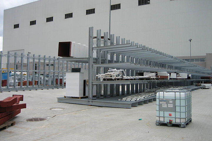 cantilever racking galvanized