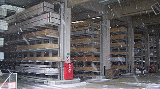 cantilever racking warehouse