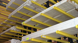 cantilever racking in the timber trade