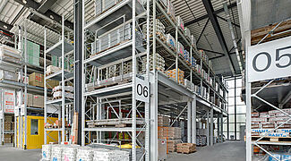 pallet racking mezzanine floor