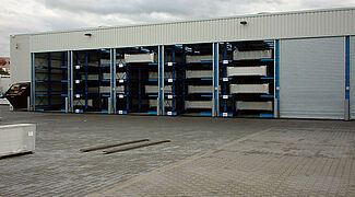 drive-in racking system