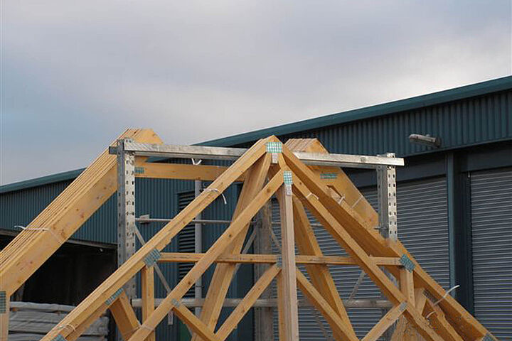 cantilever racking system, galvanized