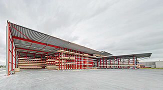 cantilever racking warehouse