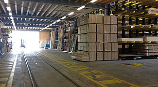 cantilever racking warehouse