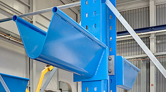 cantilever racking for coil storage