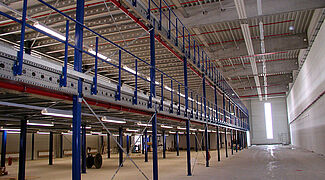 mezzanine floors for opera and theatre warehouse