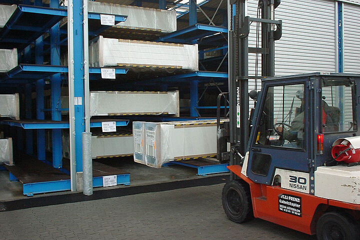 drive-in racking system