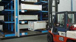 drive-in racking system