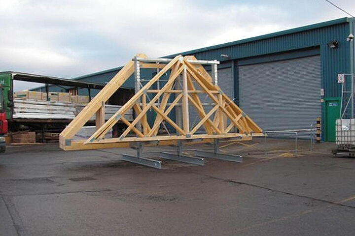 cantilever racking system, galvanized