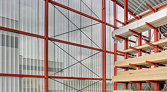 cantilever racking warehouse