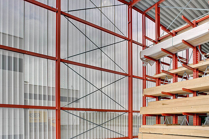 cantilever racking warehouse