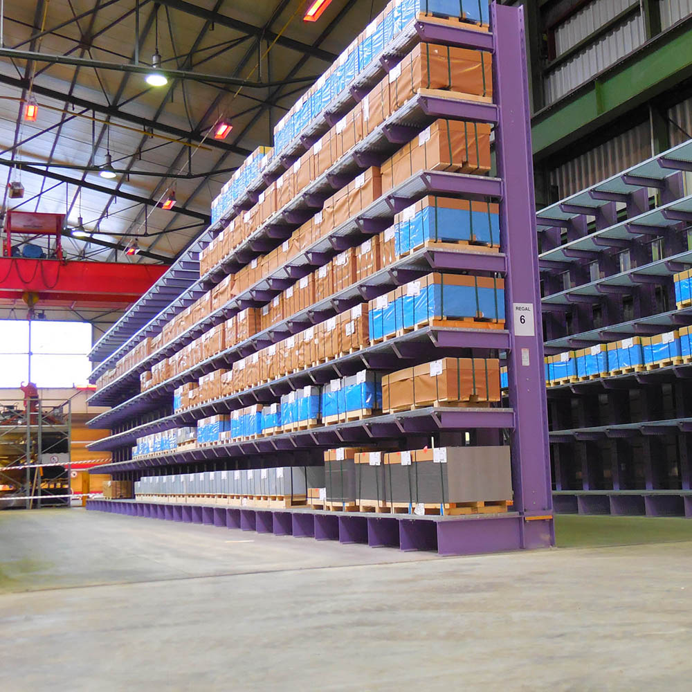 cantilever racking for the metal trade