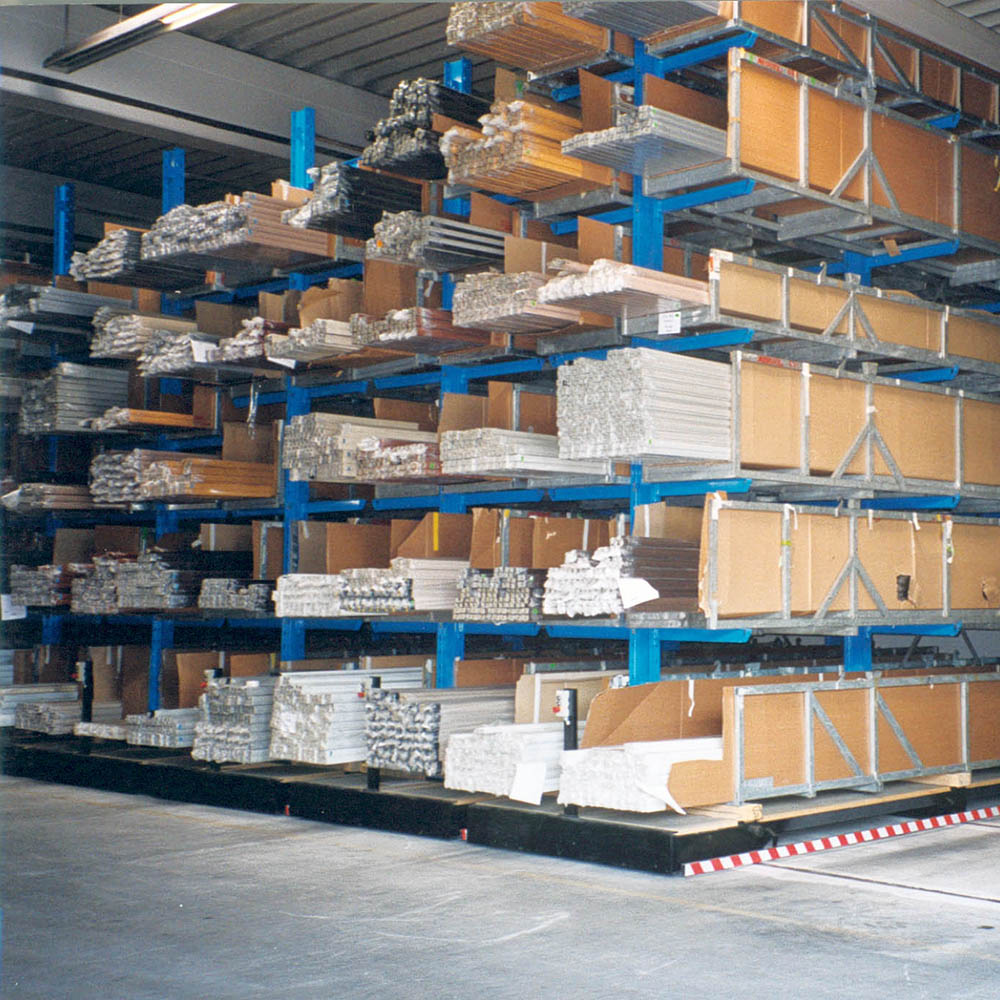 mobile racking for the steel processing industry