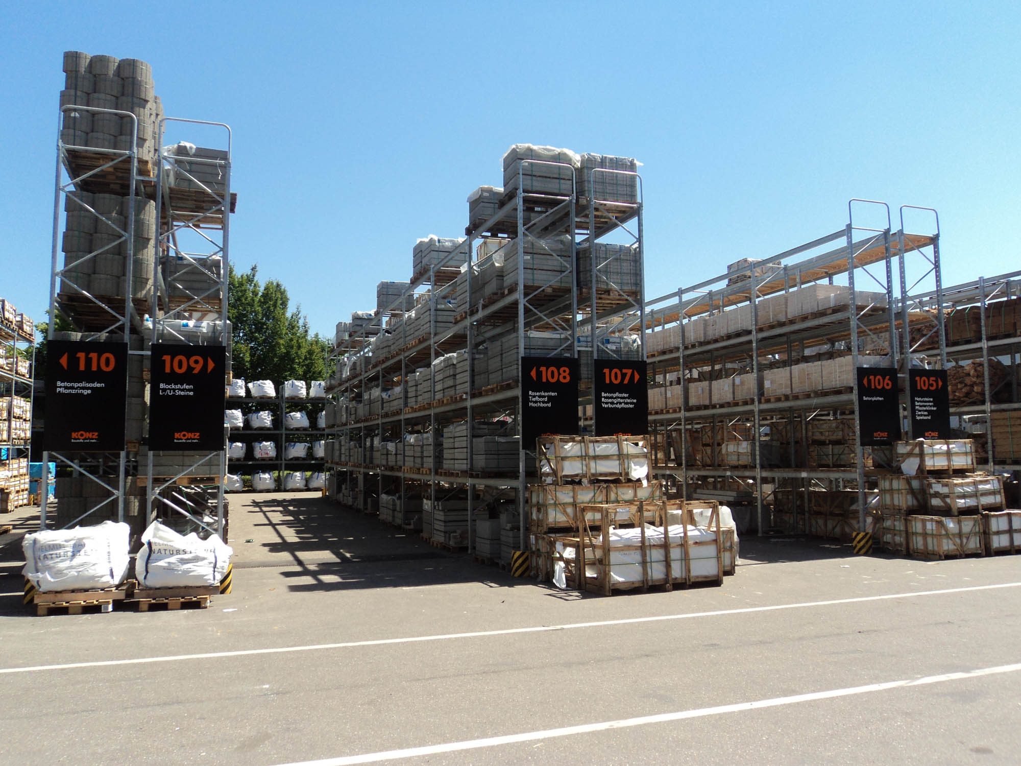 pallet rack galvanized