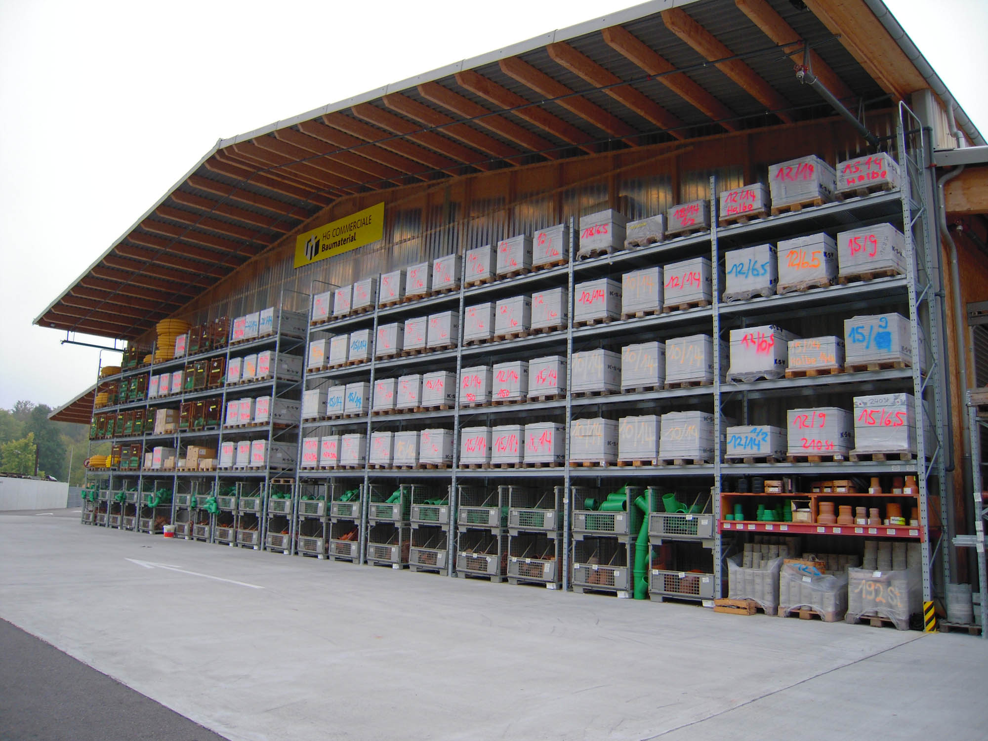pallet rack galvanized