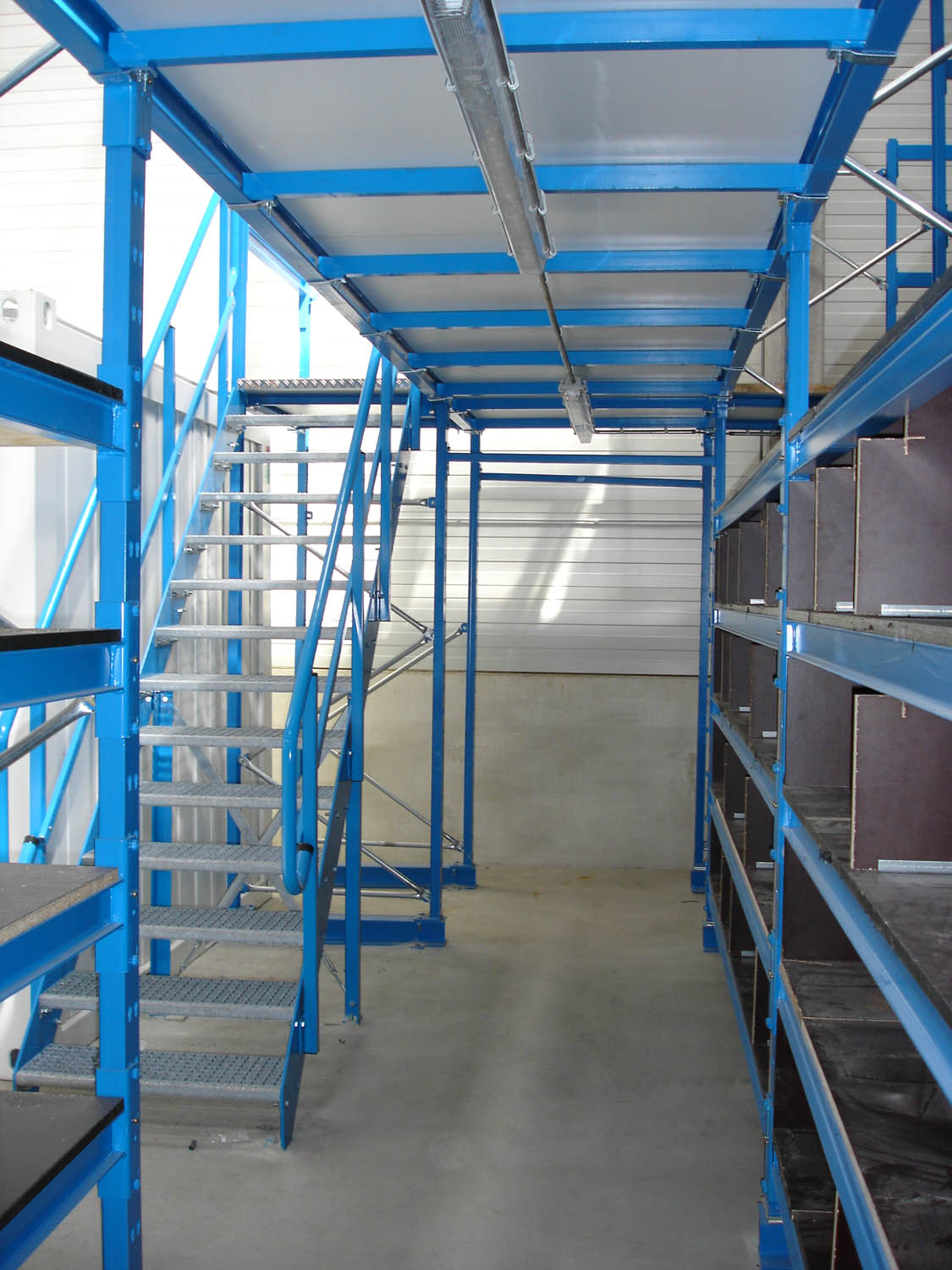 pallet rack mezzanine floor