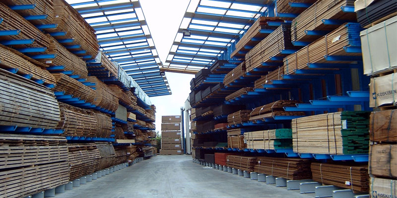rack-clad warehouse