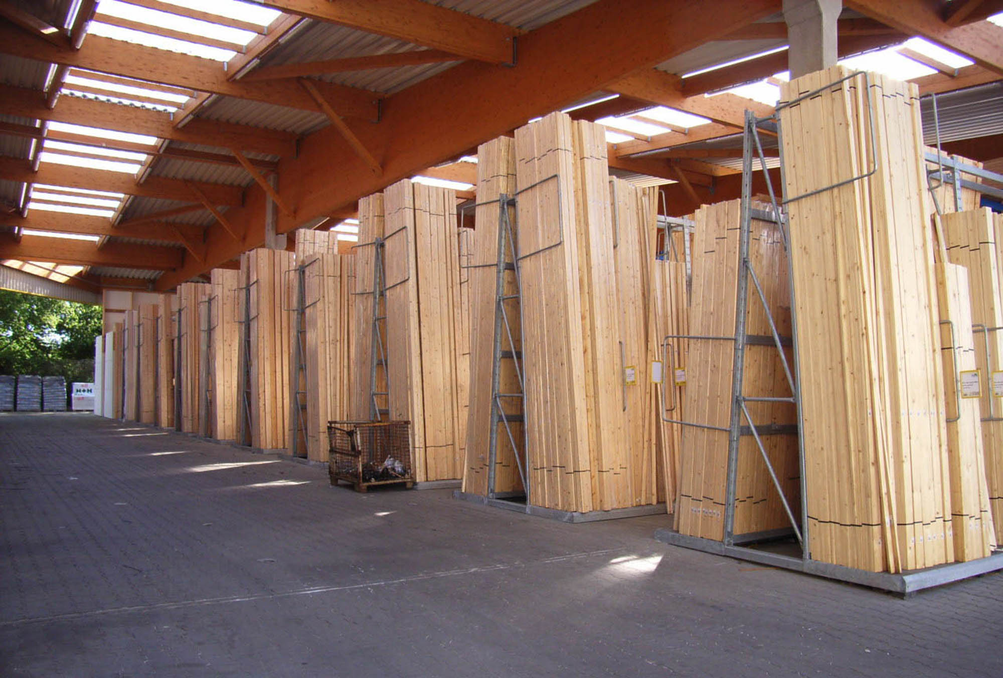 A-frame racking